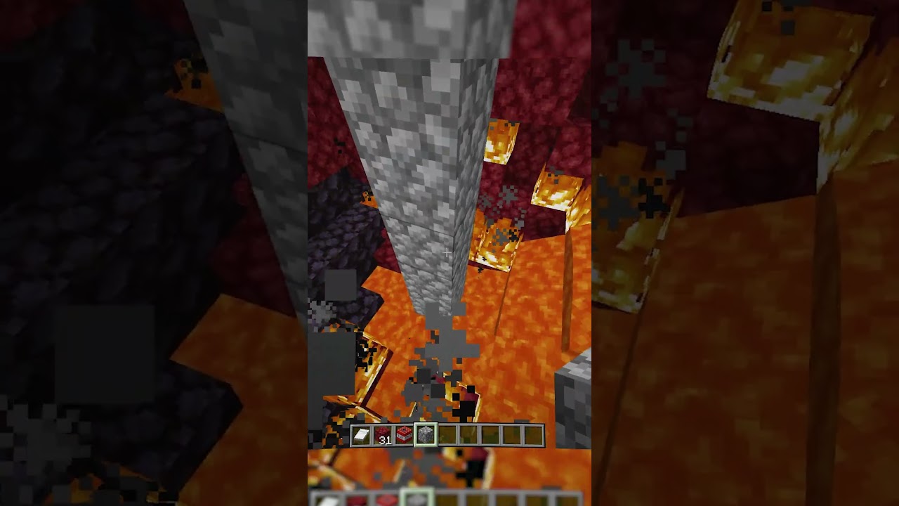 la foreuse &agrave; netherite est sup&eacute;rieure aux lits.  #minecraft #l0w