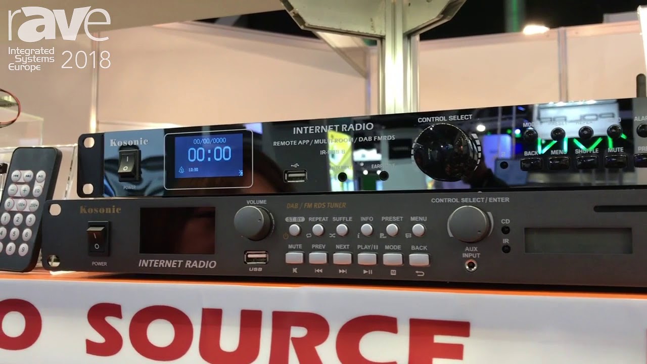 ISE 2018: Colum Electronics Introduces Kosonic Internet Radio Multi-Tuner System