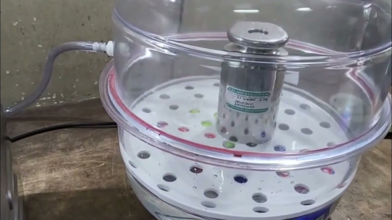 Operation of Automatic Leak Test Apparatus VT301A - manual mode