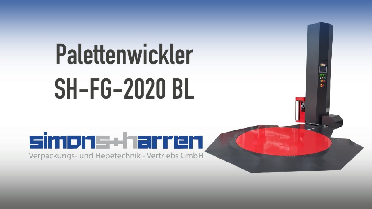 Palettenwickler SH-FG-2020 BL | Simons + Harren GmbH