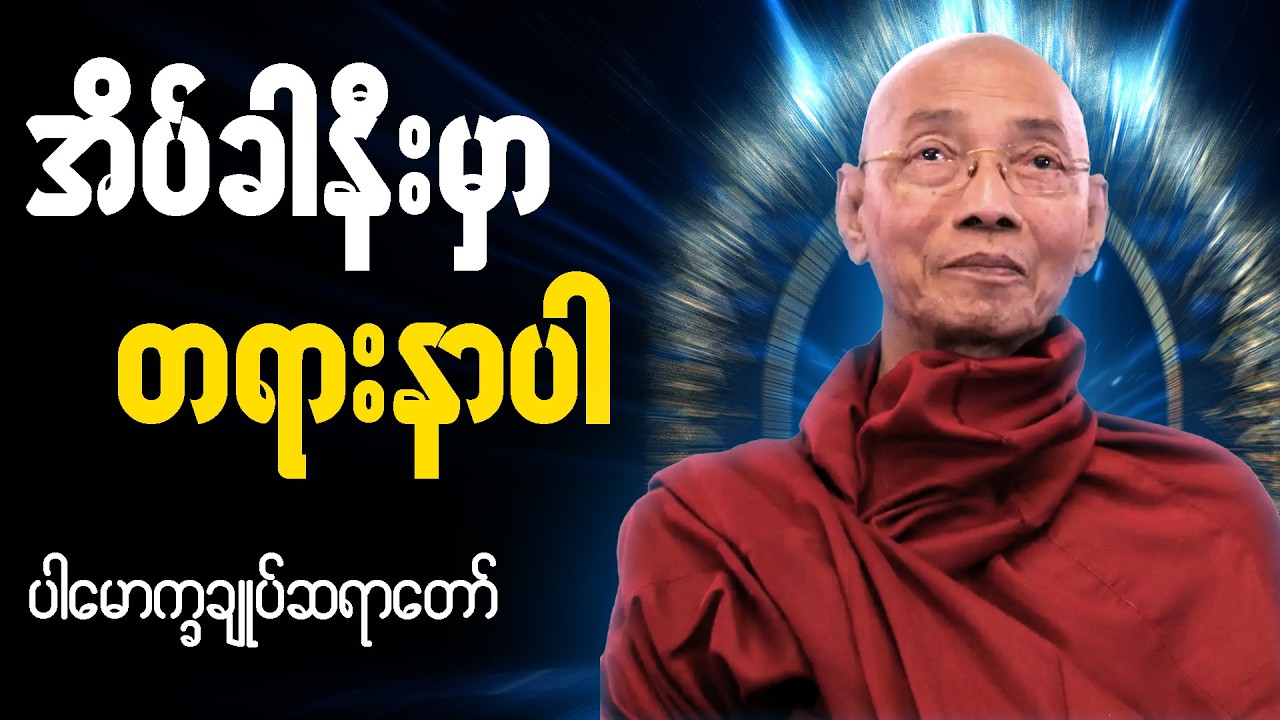 🌸 တရားတော်များကို နာယူရင်း စိတ်အေးချမ်းစွာ အိပ်စက်အနားယူပါ - ပါမောက္ခချုပ်ဆရာတော် တရားတော်များ 🌷