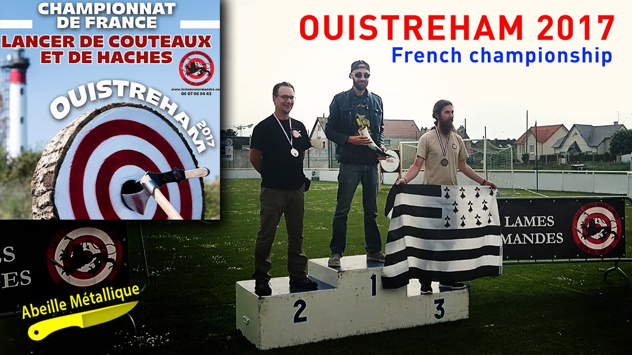 Championnat de France 2017 - Lancer de couteaux et de haches