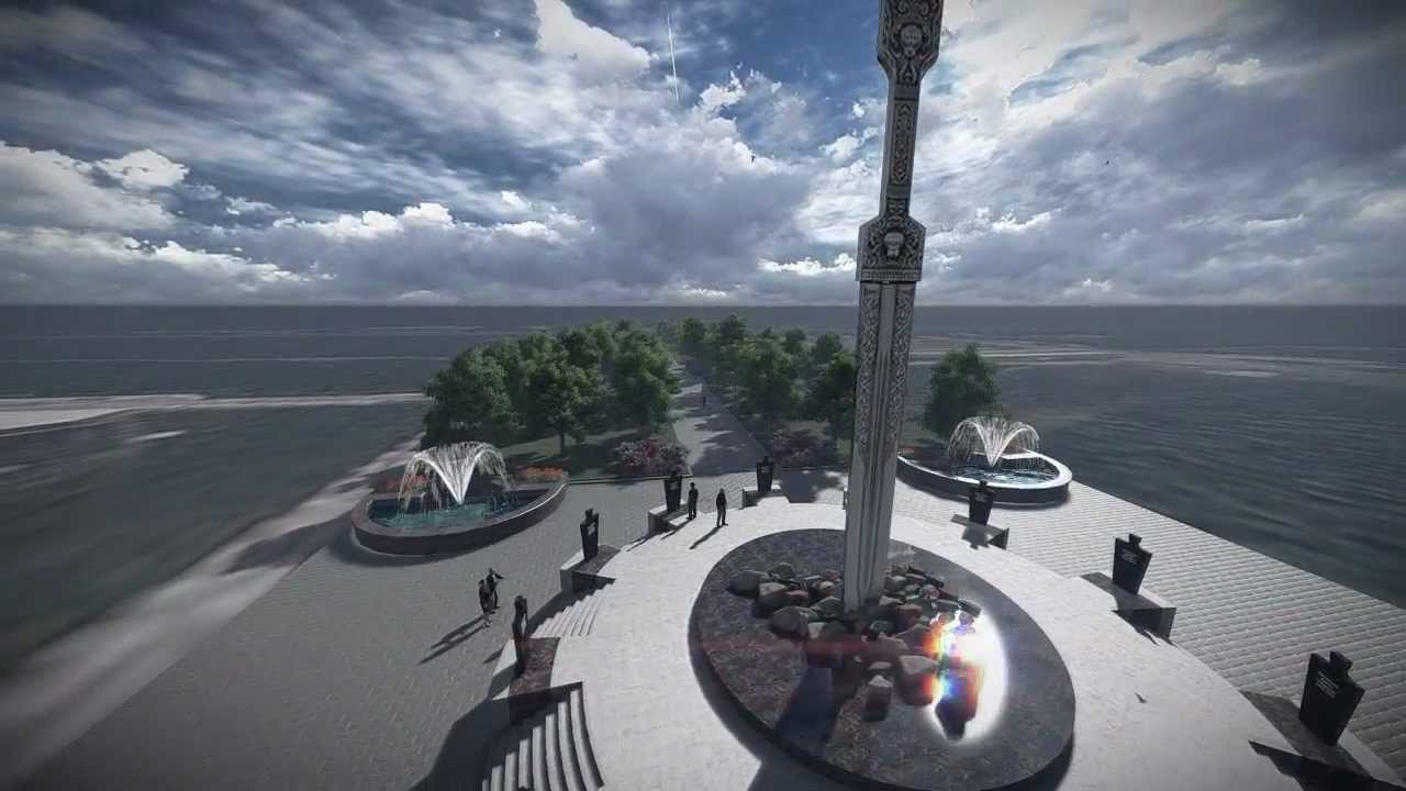 памятник воинам- интернационалистам в г. Магас