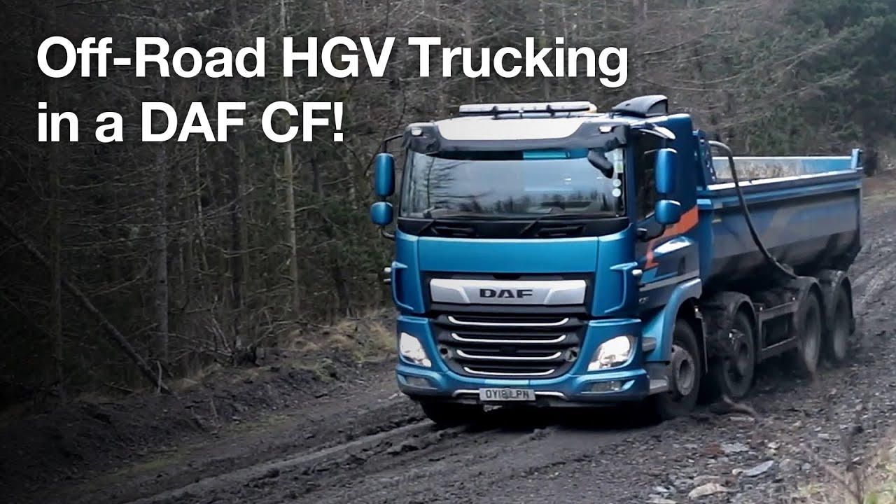 Off-road HGV Trucking in a DAF CF!