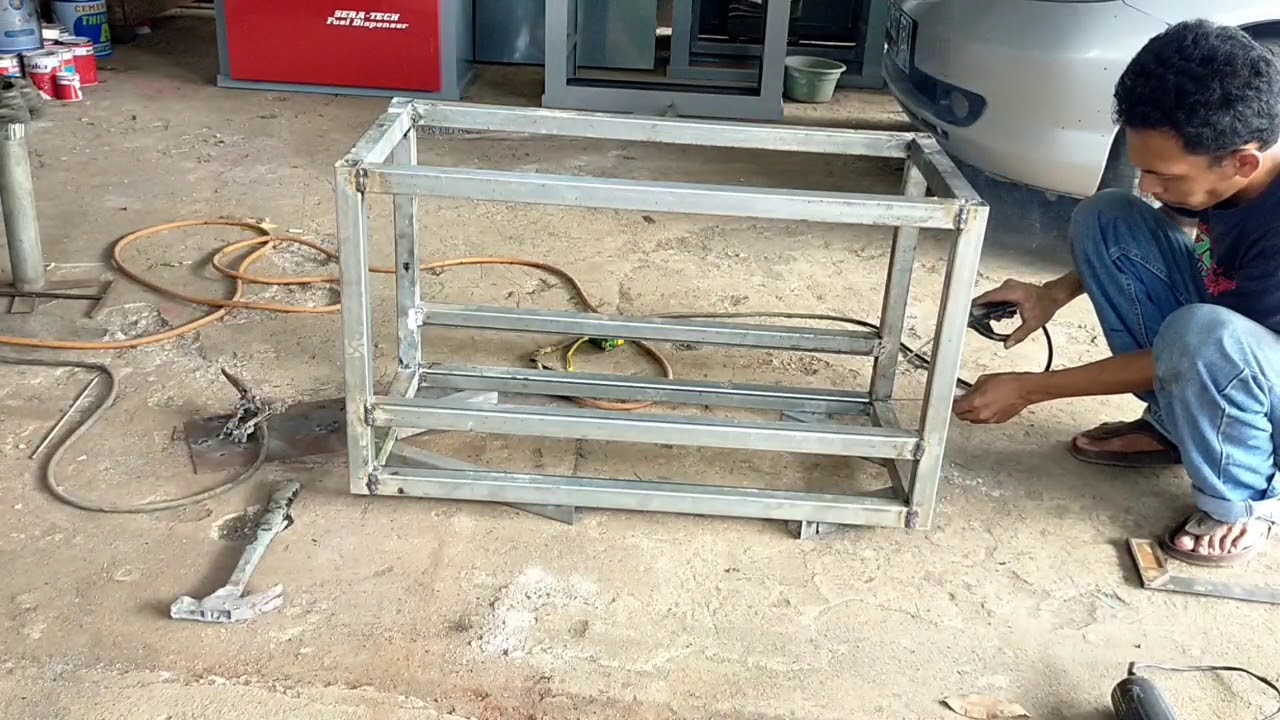 Pembuatan oven gas sendiri part 1