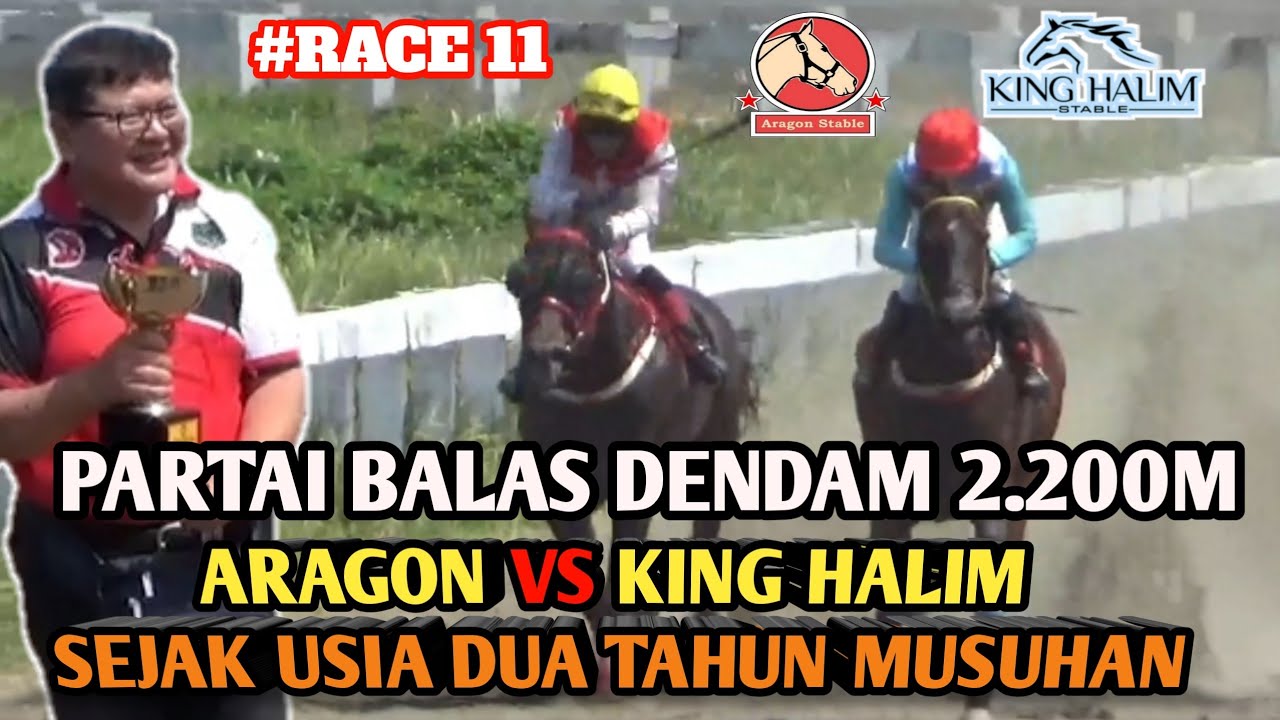 RACE11 ARAGON STABLE VS KING HALIM STABLE ‼️ DUA KUDA JUARA YANG SUDAH MUSUHAN DARI DULUNYA.