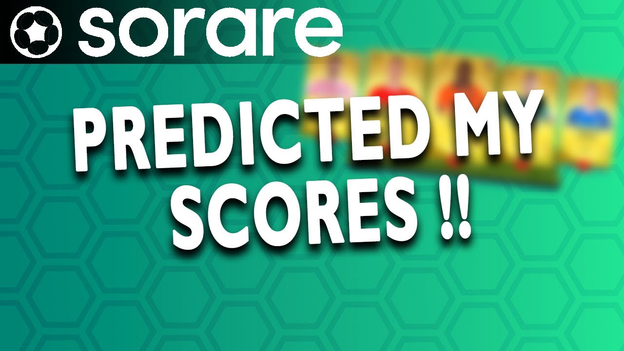 Sorare Data predicted my lineup!!