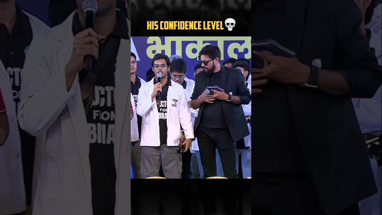 HIS CONFIDENCE LEVEL 💀🔥 || #pw #neet #physicswallah