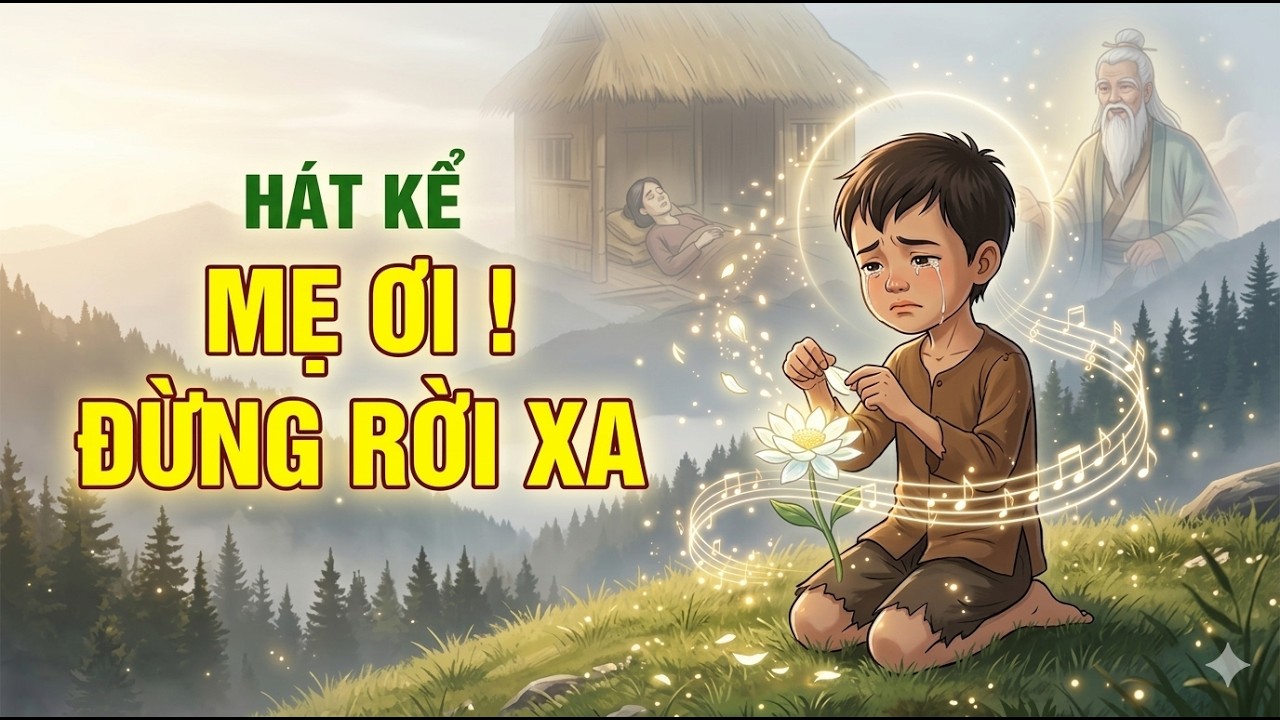 🎵 Sự Tích Hoa Cúc Trắng - Mẹ Ơi Đừng Rời Xa | Hát kể cổ tích
