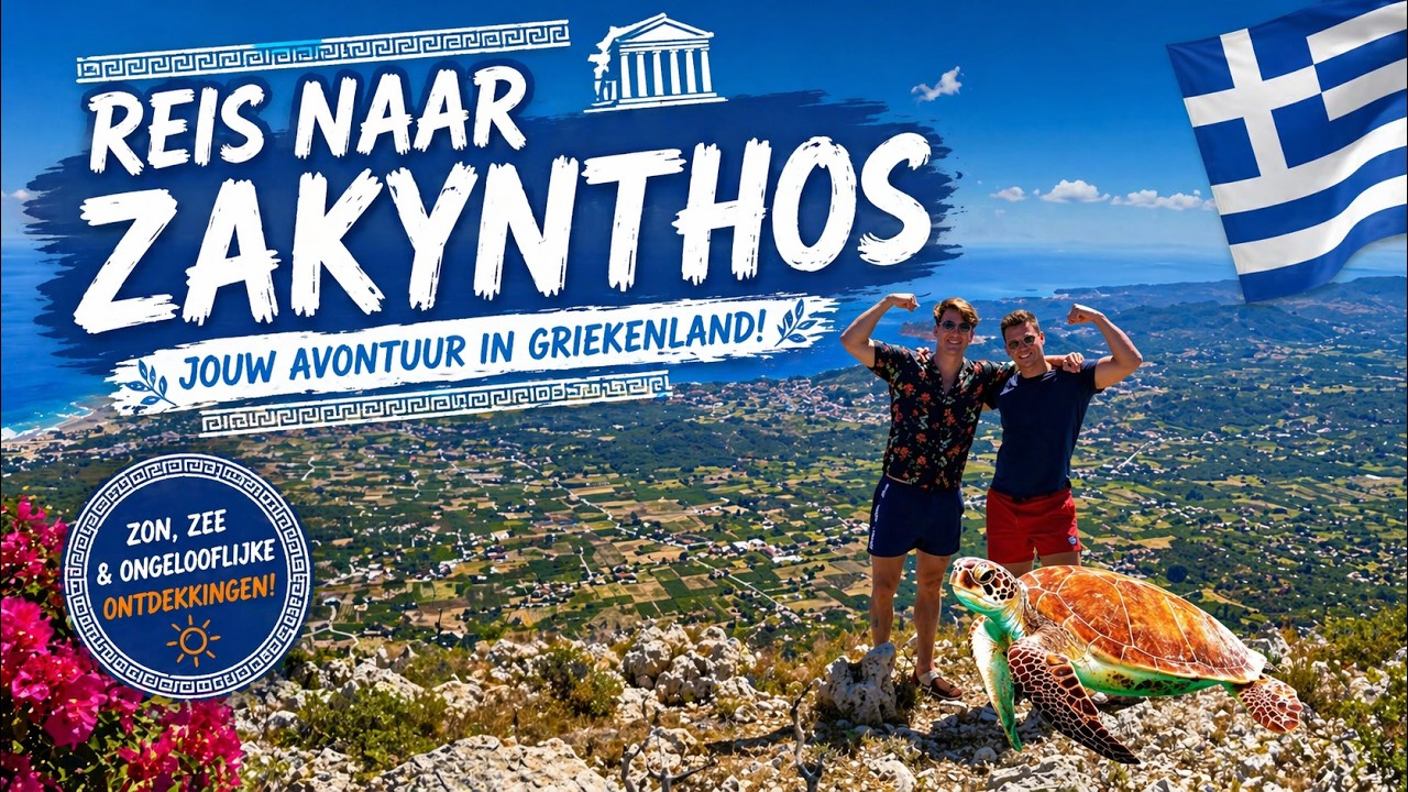 WIJ WAREN OP VAKANTIE NAAR LAGANAS ZAKYNTHOS! | VakantieGangers