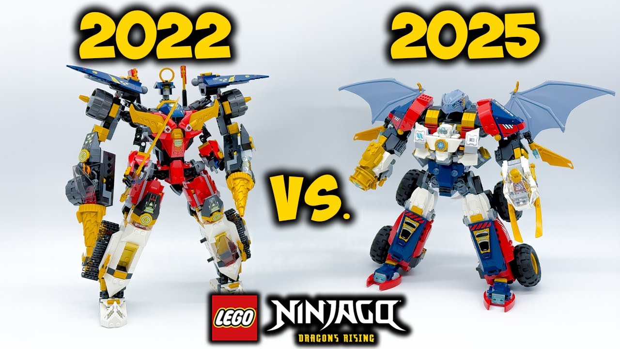 Which Ninjago Combo Mech Set is BETTER? 2022 vs. 2025 Compared!