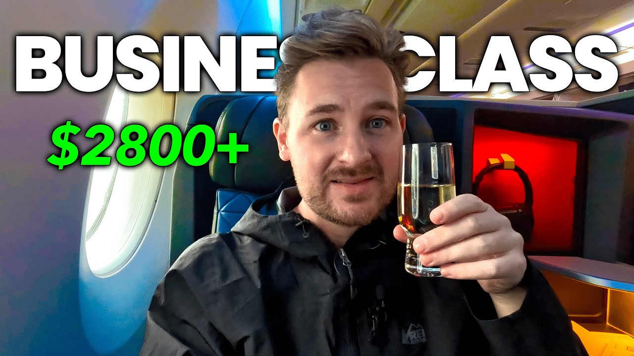 МОЙ ПЕРВЫЙ РАЗ Перелет бизнес-классом (из Южной Кореи в США) — 24 часа в Delta One