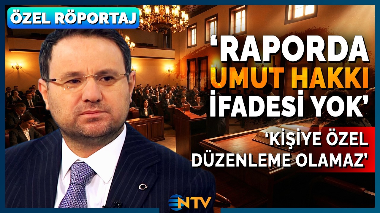 İnfaz ve Terörle Mücadele Kanunu Hakkında Konuşan Akın Gürlek 'Kişiye Özel Düzenleme Olmaz' | NTV