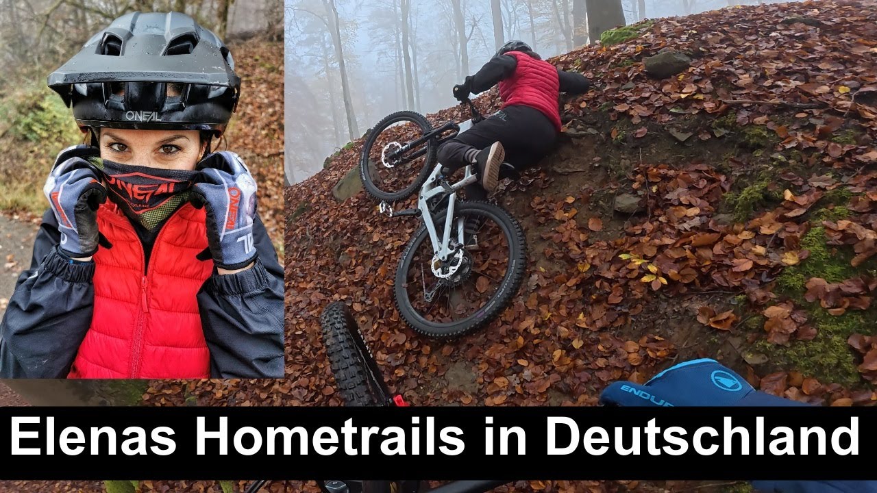 Herbstliche Mountainbike-Tour auf Elenas Hometrails in Deutschland | VLOG 43