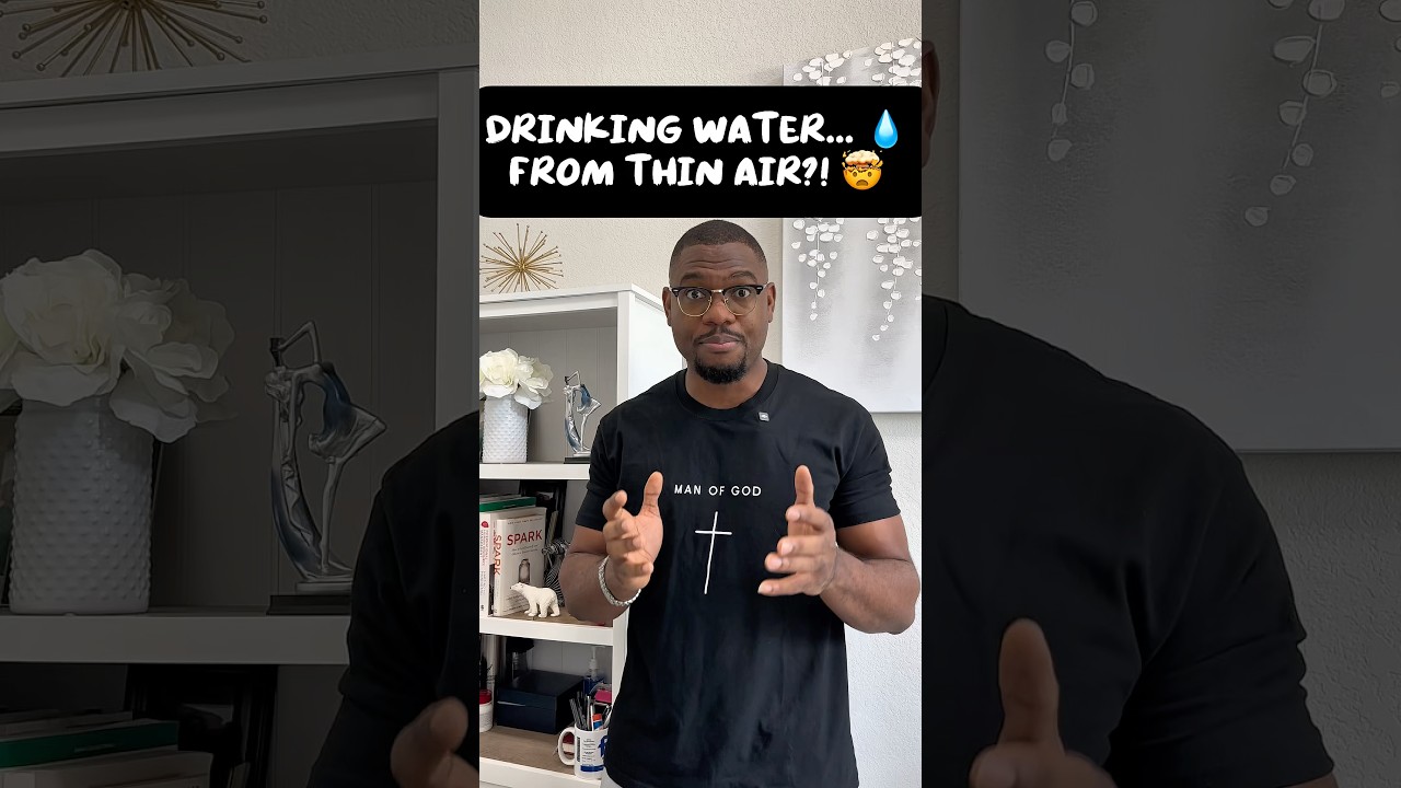 Drinking water&hellip; from thin air?! 💧🌬️#FutureOfWater #ObiH2O #shorts #youtubeshorts #foryou #foryouシ
