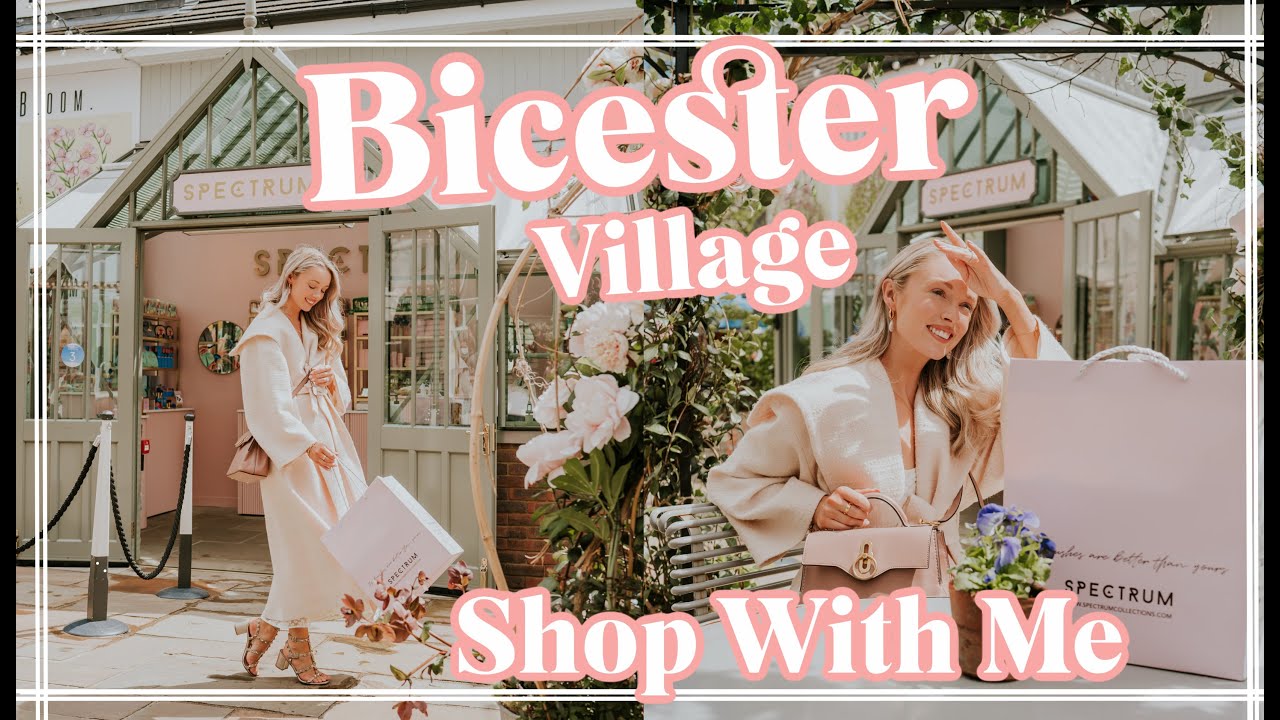BICESTER VILLAGE & RECLAMATION YARD COME SHOPPING WITH ME! 🤍 Fashion Mumblr Vlogs