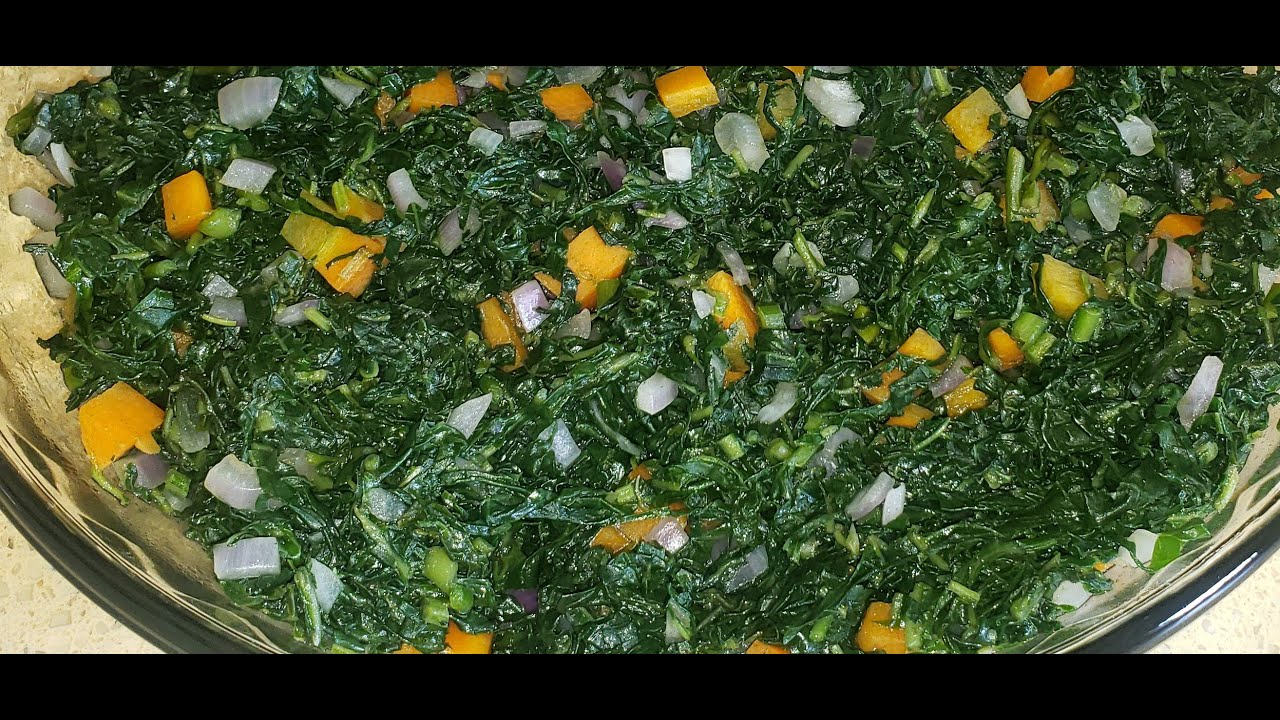 Tired of tiny stones in your greens- Nakati - This is How you Clean Greens with Salt.