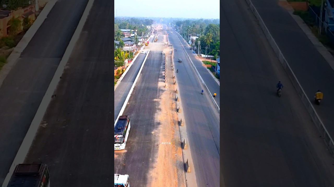 karuvaatta Alappuzha nh66 work progress #nh66 #youtubeshorts