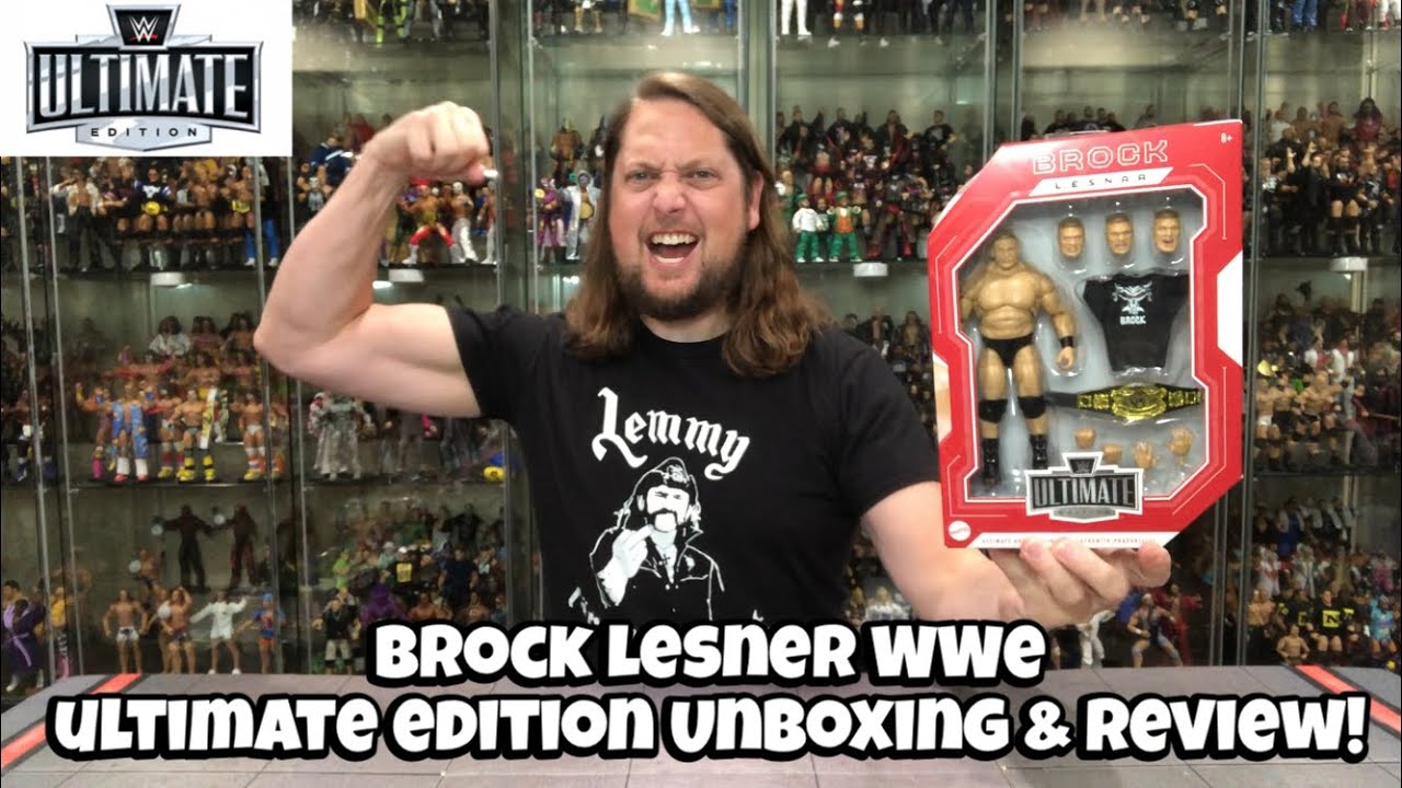 Brock Lesnar WWE Ultimate Editon Walmart Exclusive Unboxing & Review!