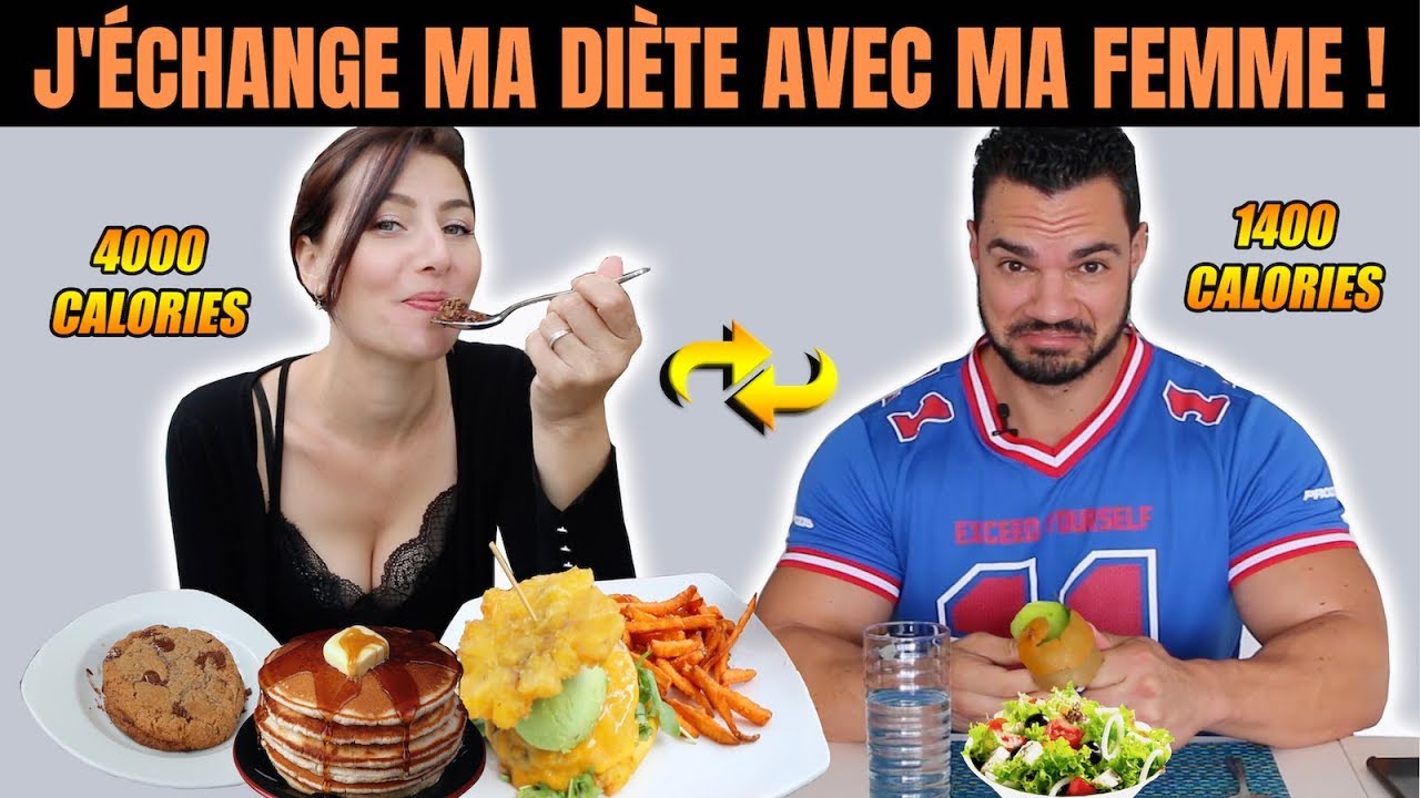 J'échange Ma Diète avec Ma Femme pendant 24 H ! (Voici ce qui s'est passé...)
