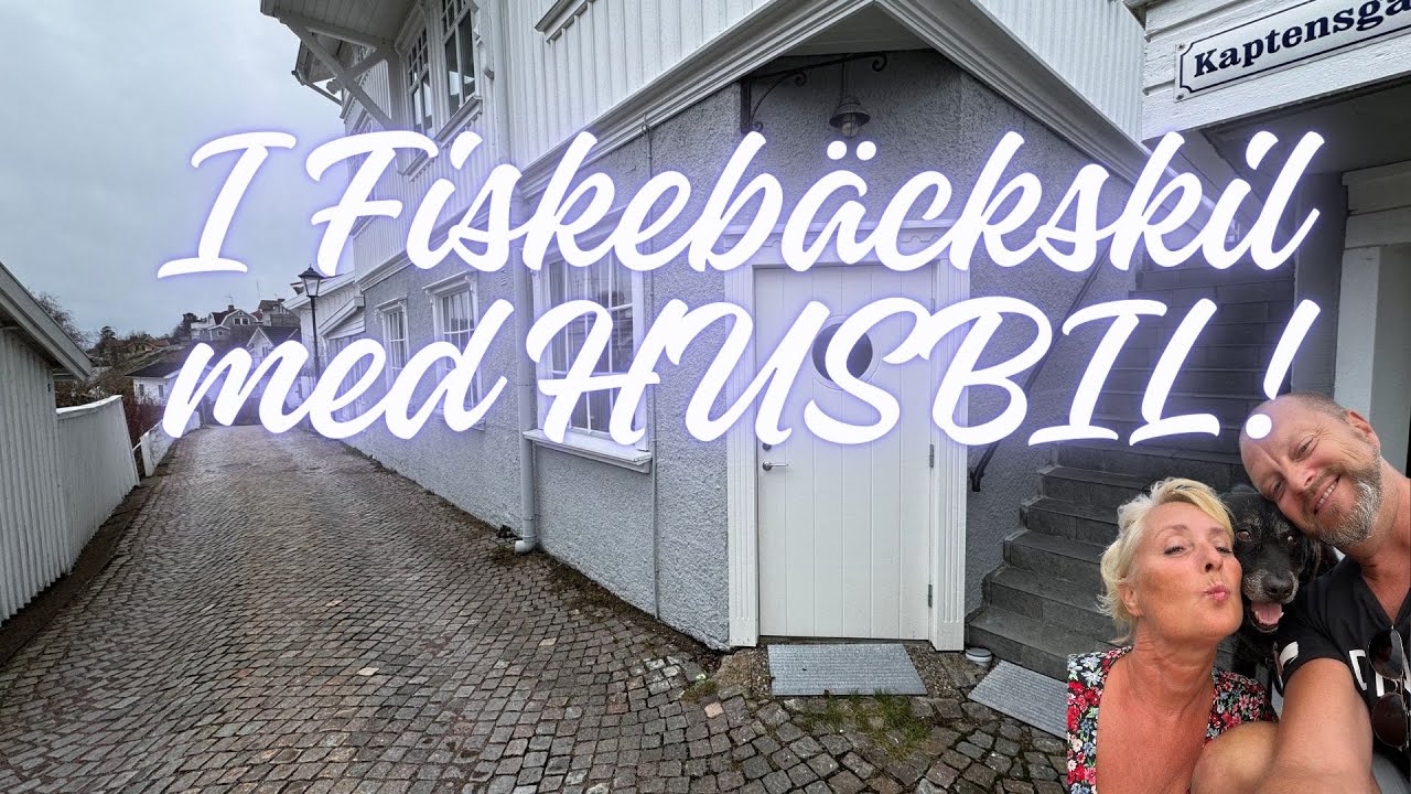 i Fiskebäckskil med husbil