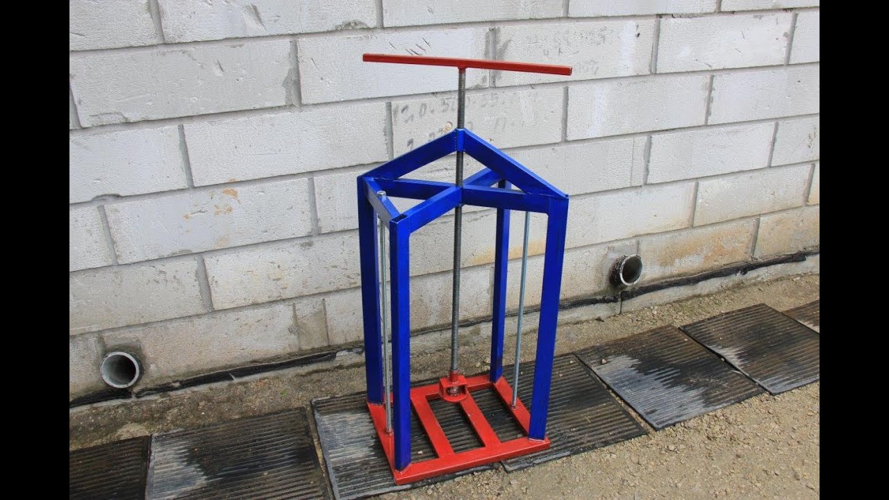 Винтовой пресс. 2/2 Screw press.