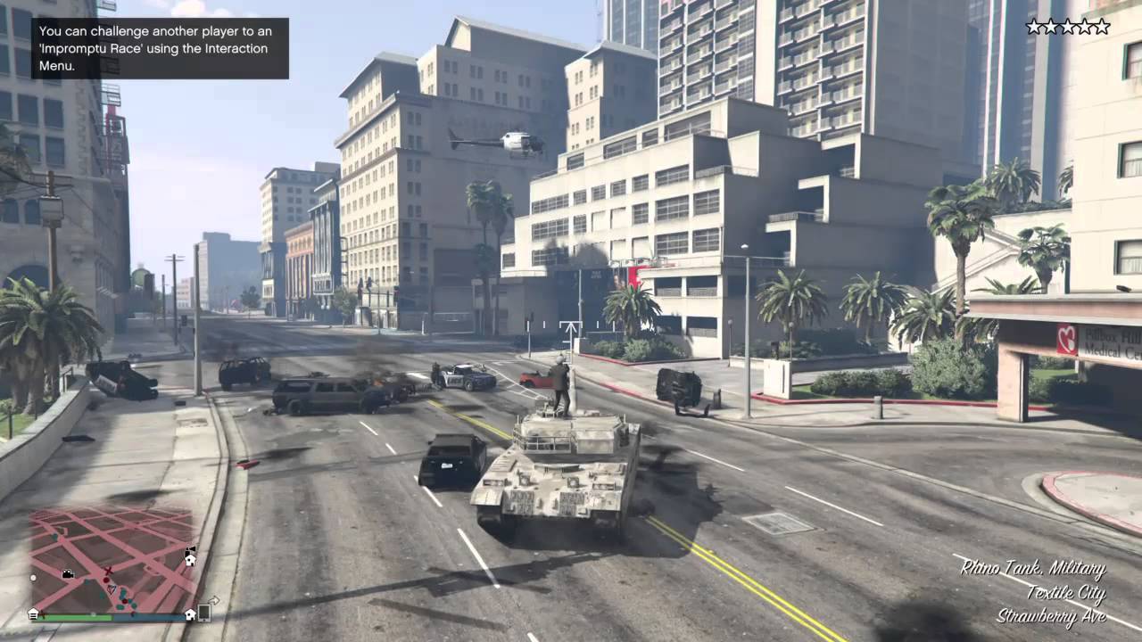 GTA V : Tank Rampage #1