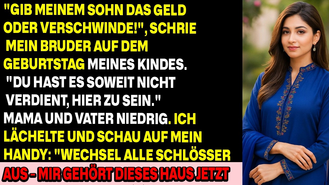 Gib meinem Sohn dein Geld!“ – Doch seine Hausschlüssel änderten alles