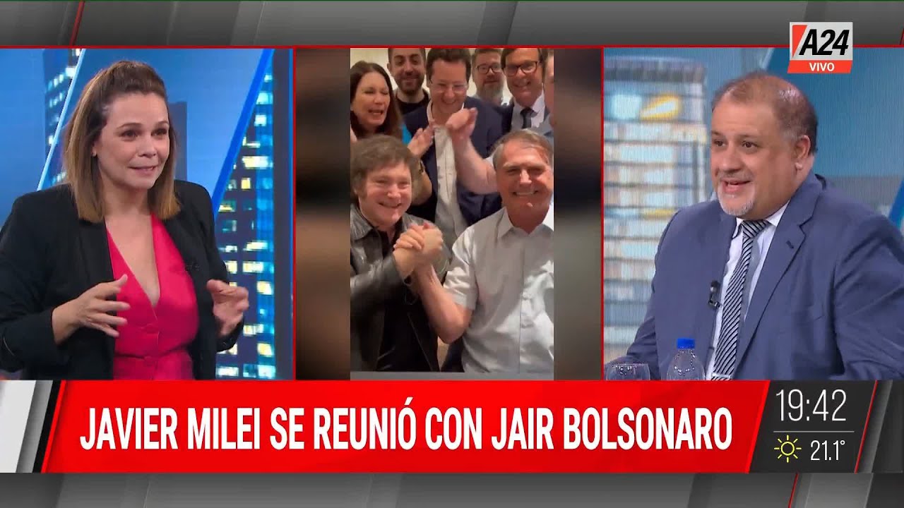 FUROR POR JAIR BOLSONARO EN BUENOS AIRES