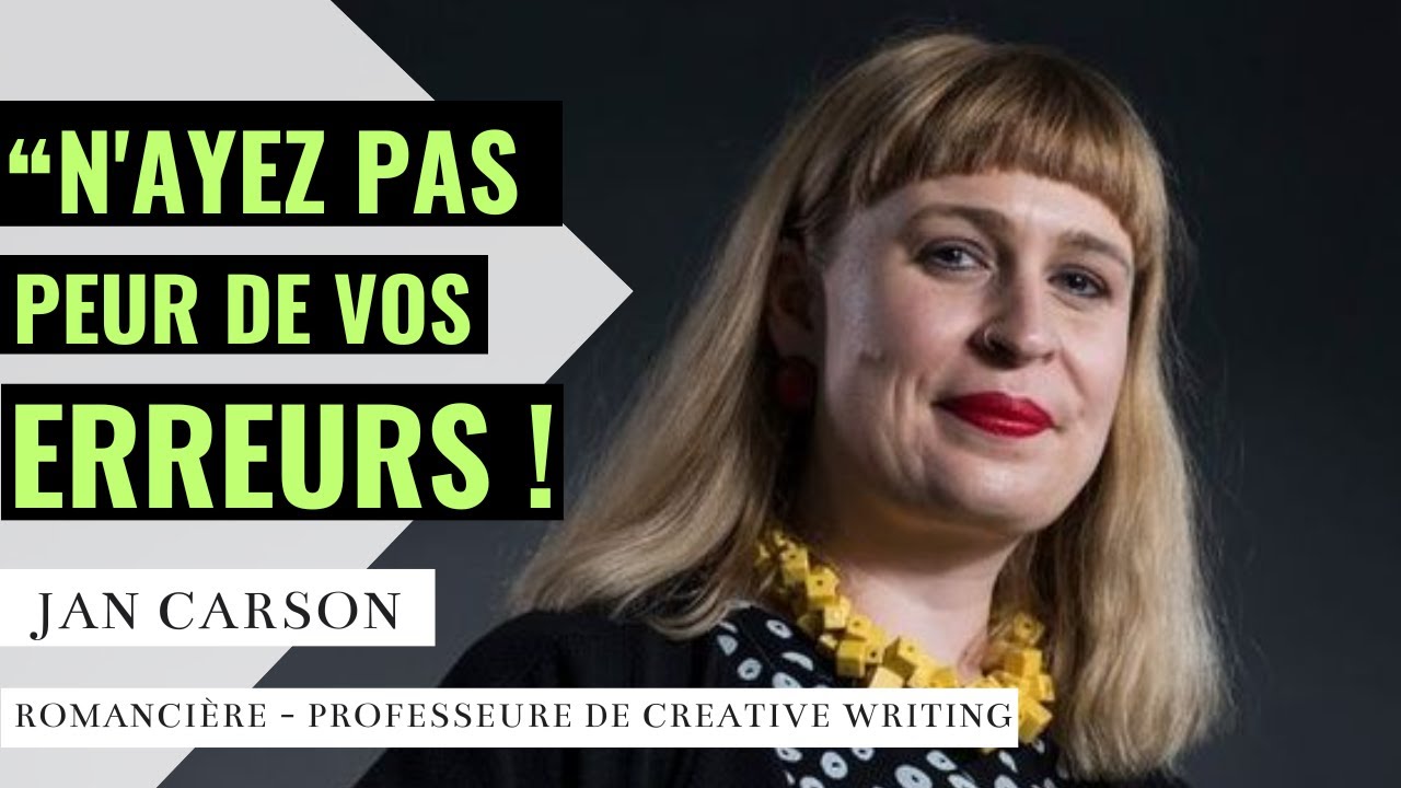 Jan Carson : Lire avec un stylo à la main