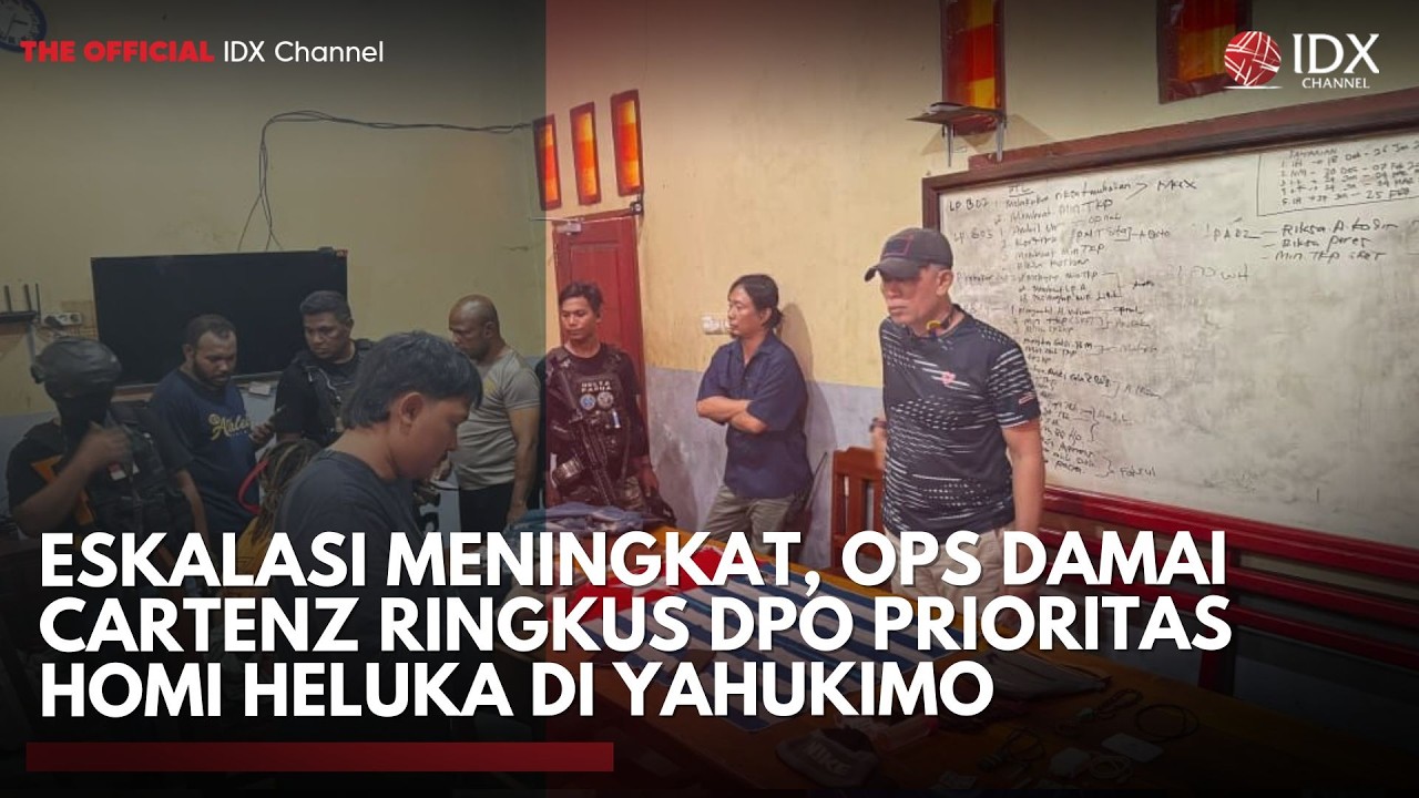 Eskalasi Meningkat, Ops Damai Cartenz Ringkus DPO Prioritas Homi Heluka di Yahukimo | IDXC UPDATE