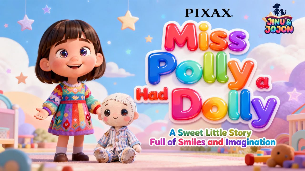 Miss Polly Had a Dolly – Learning Care and Helpfulness Song | Nursery Rhymes