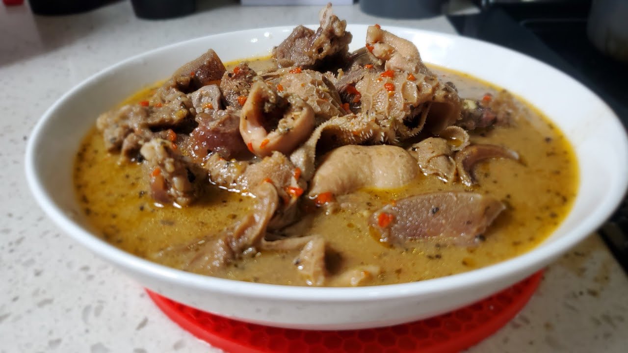 PEPPER SOUP FOR DINNER