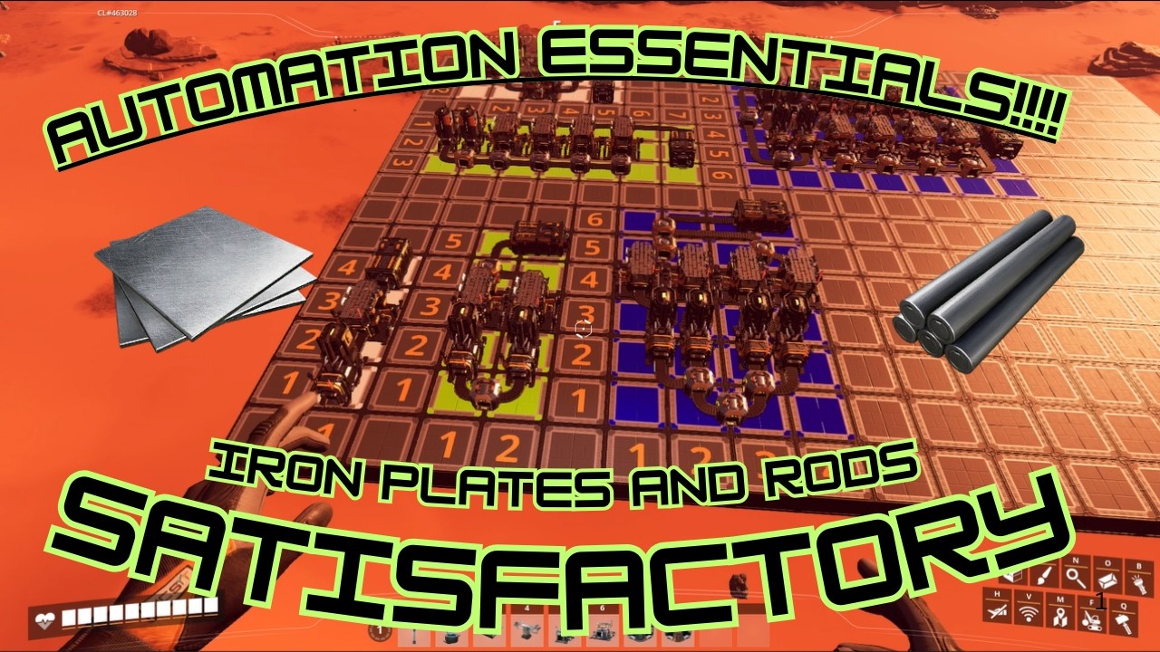 AUTOMATION ESSENTIALS!!!! How To Make Plates & Rods