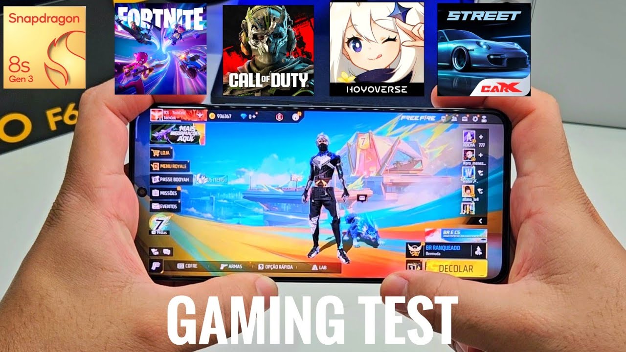 XIAOMI POCO F6 GAMING TEST 🔥🎮