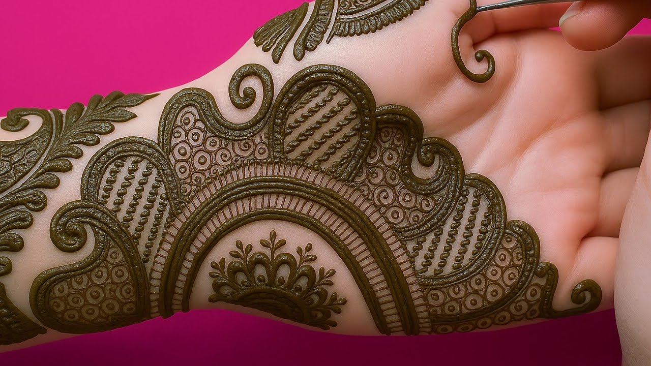  तीज मेहंदी |l sime easy arabic Mehendi Design ll rakhi mehandi design ll mehndi design l henna