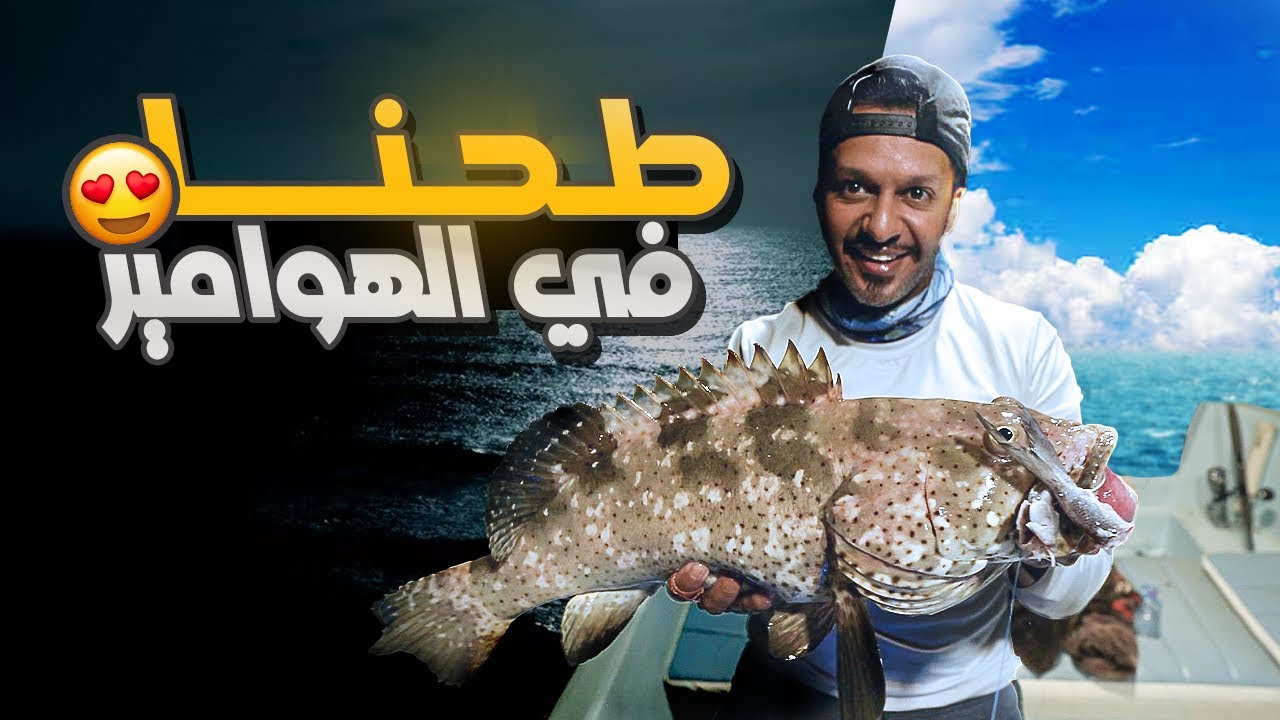 صيد الهوامير ( جلب ) والطبخ في البحر 😍