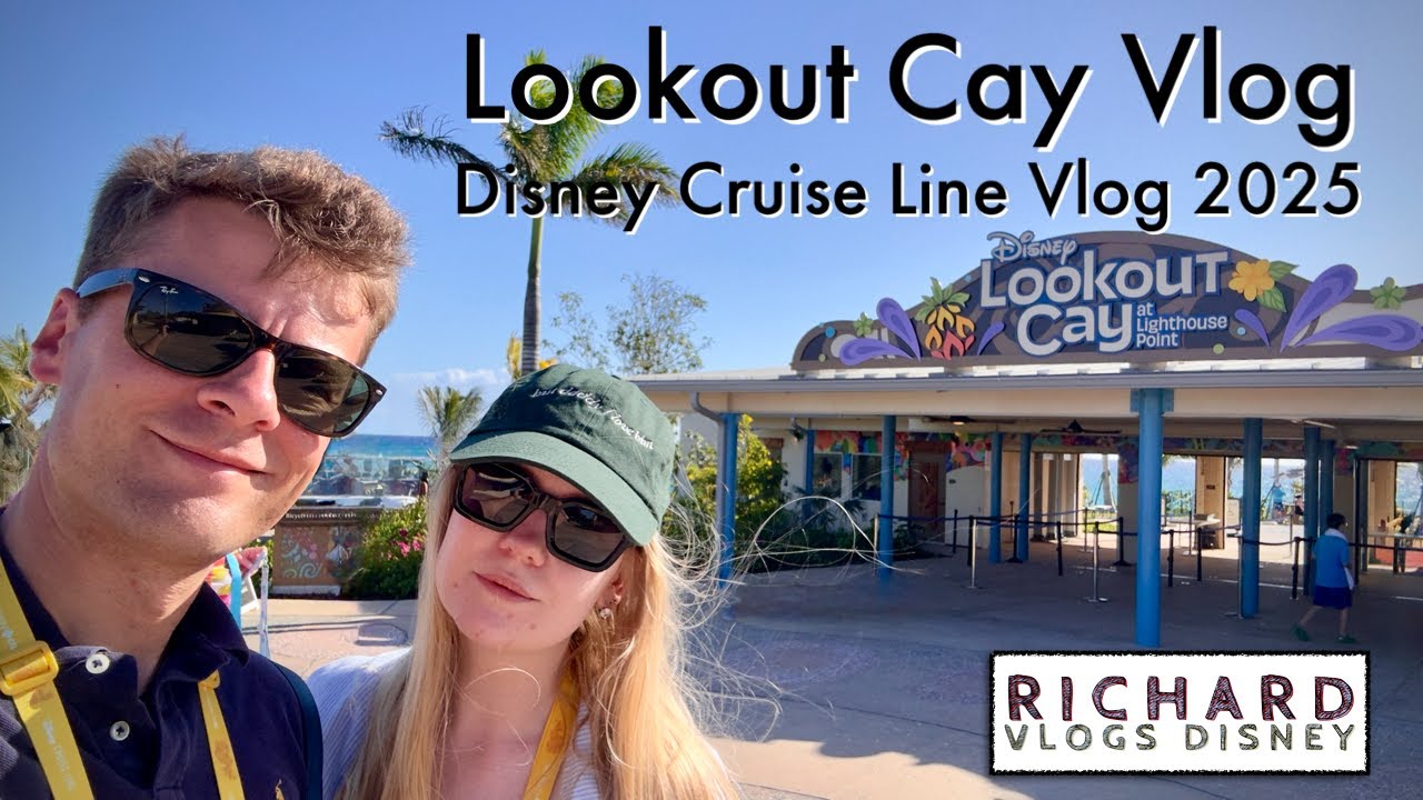 Disney Cruise Line Vlog 2025 - Episode 4 - Disney Treasure - Lookout Cay at Lighthouse Point
