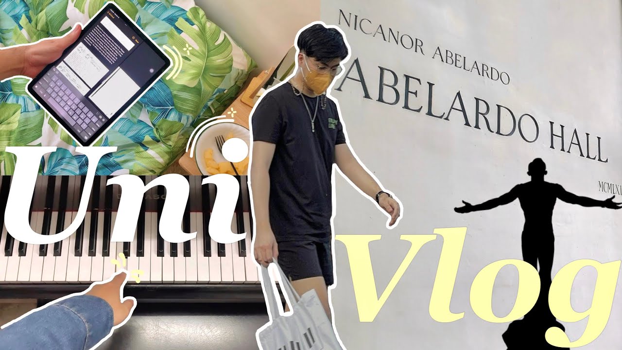 Uni Vlog Opus 2, ‘Productive days of a Music Student’ in UPD | Theatre Play, Concerts, Masterclass