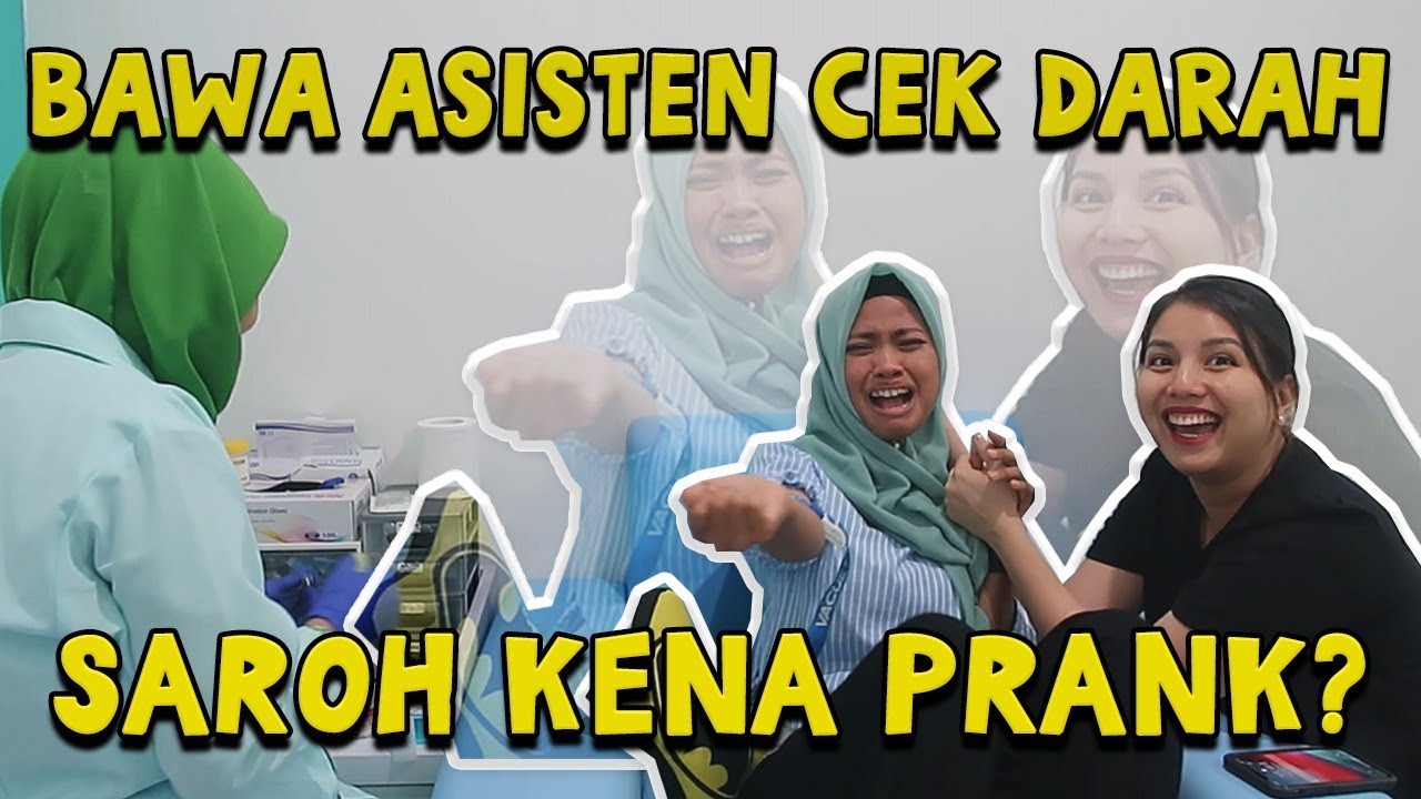 CEK DARAH PERTAMA KALI BIKIN NANGIS