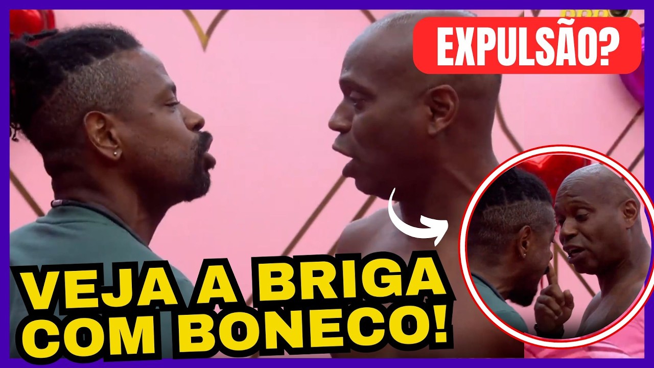 EDILSON EXPULSO? Treta com Leandro Boneco pode gerar a quinta expulsão do BBB 26!