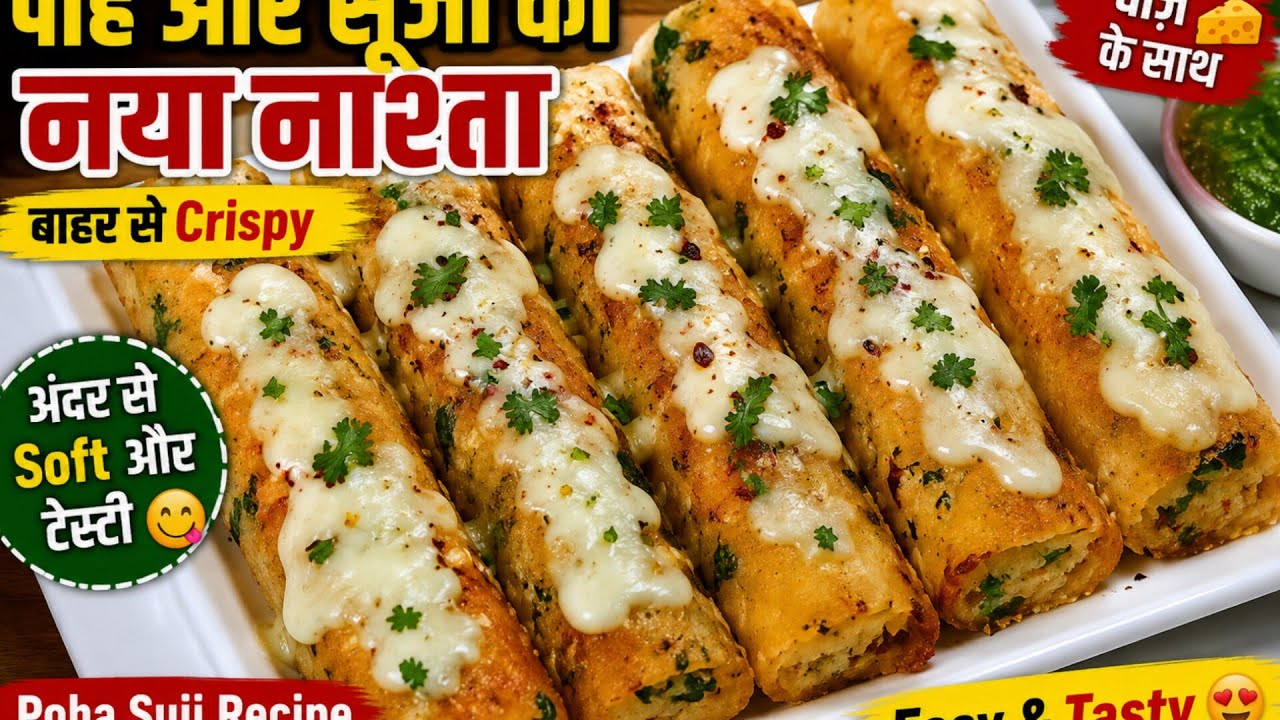 पोहा की सबसे आसान और टेस्टी नाश्ता बस 10 मिनट में बनाए एकदम लाजवाब नाश्ता | Poha Nashta Recipe