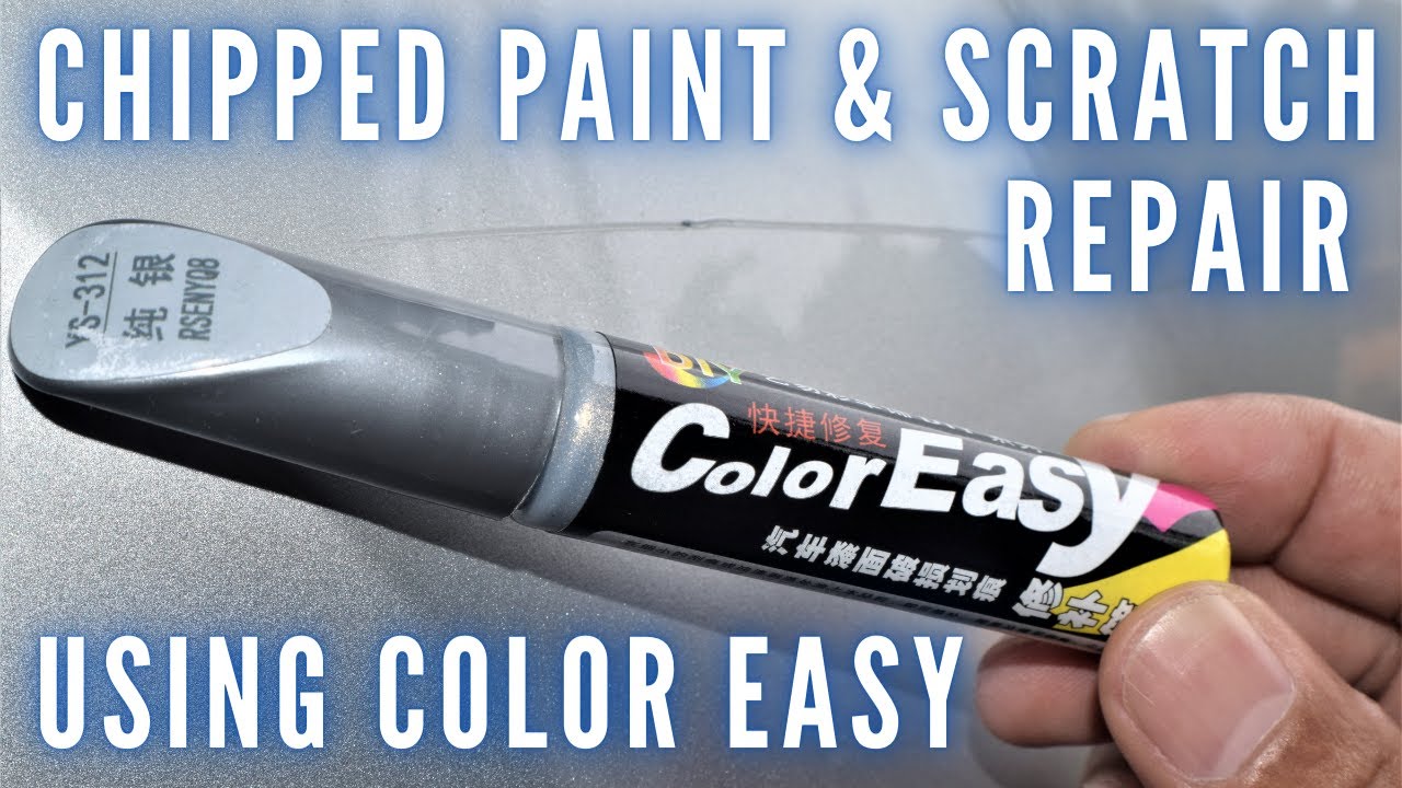 Repairing Chipped Paint and Scratches using Color Easy [For my Nissan NP300 Navara]