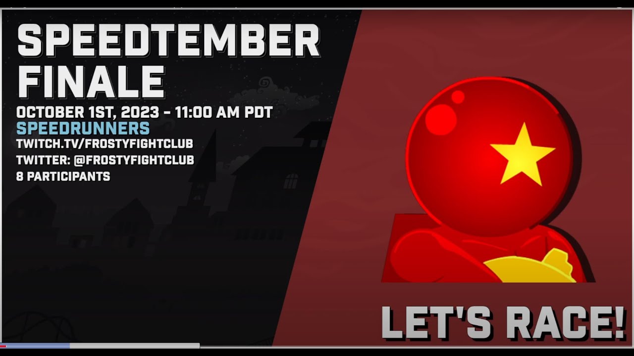 FrostyFightClub SPEEDtember FINALE VOD (SpeedRunners)