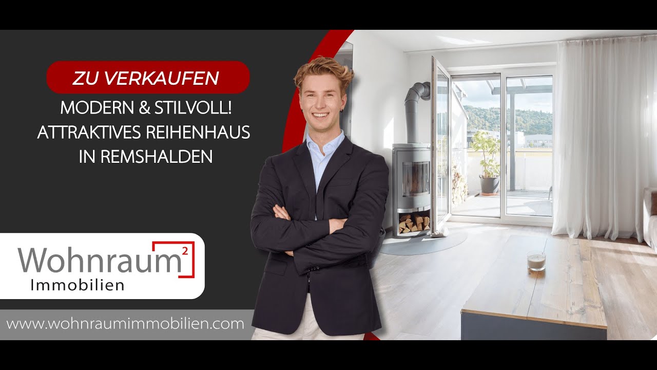 Modern & Stilvoll! Attraktives Reihenhaus in Remshalden🏡