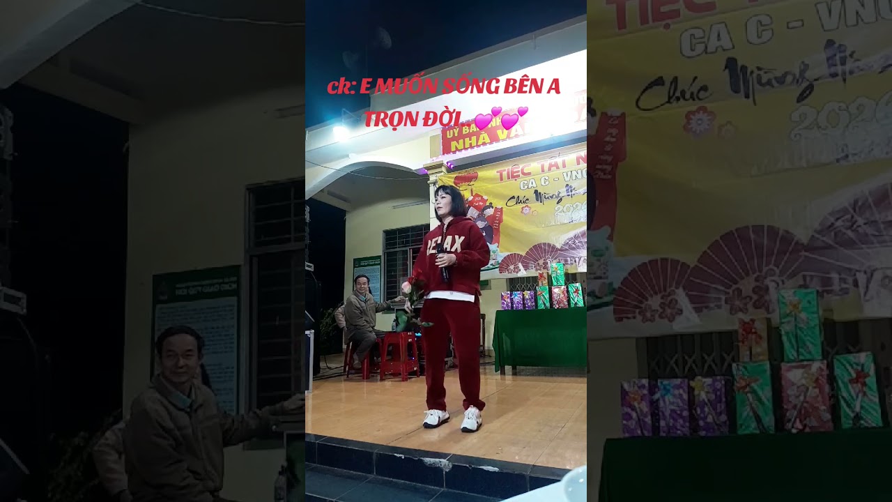 Cs Siu Black ( HOA LÊ ) của VINASOY hát ck: Em Muốn Sống Bên Anh Trọn Đời..❤️❤️