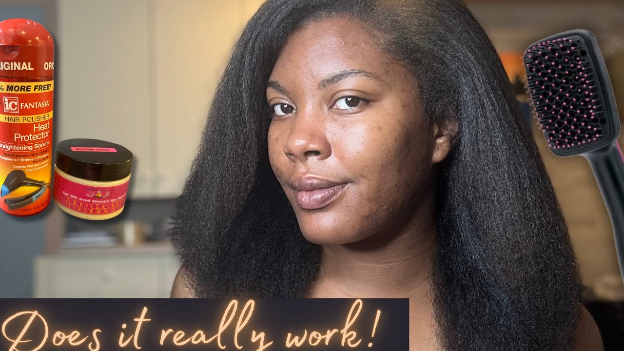 REVLON ONE STEP BLOW DRYER FOR 4c BLACK NATURAL HAIR! Honest review