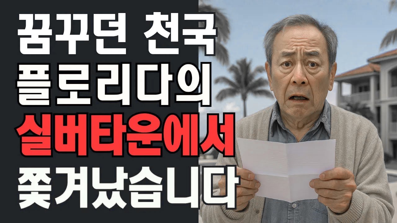 플로리다 실버타운 노후의 천국이라더니…충격 피해 실화!