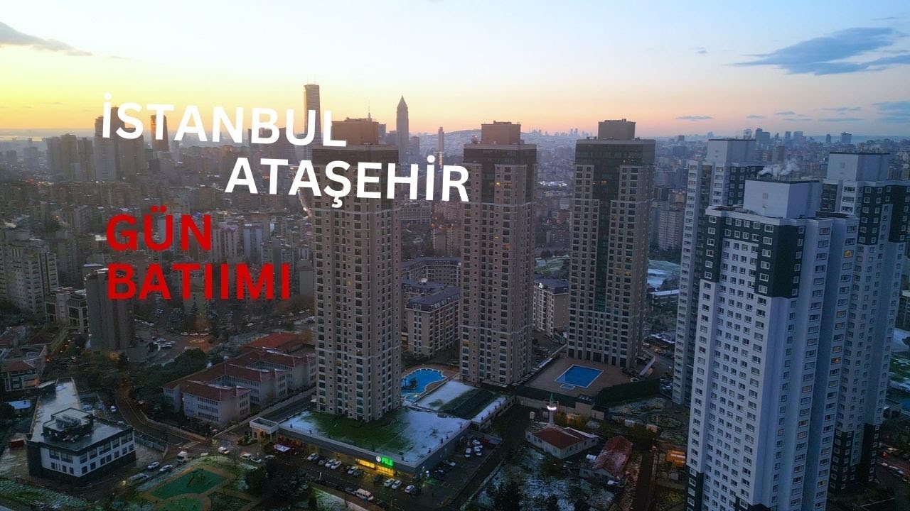 Ataşehir Trendist Havadan Muhteşem Görünüyor! 🚁