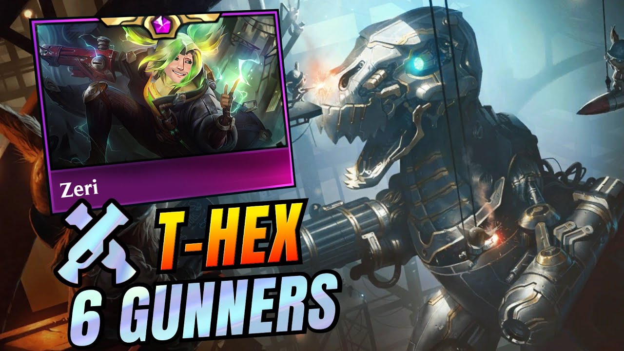 T-HEX & Zeri will CARRY! | Teamfight Tactics